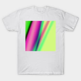 red blue green abstract texture background T-Shirt